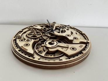 Wooden wall clock V002 - side view